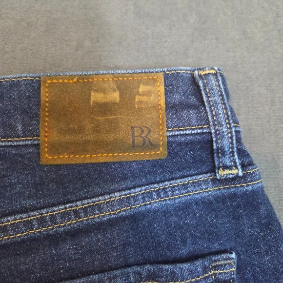 Banana Republic The Straight J Jeans Womens 27 Dark Wash Button Fly - Picture 11 of 12